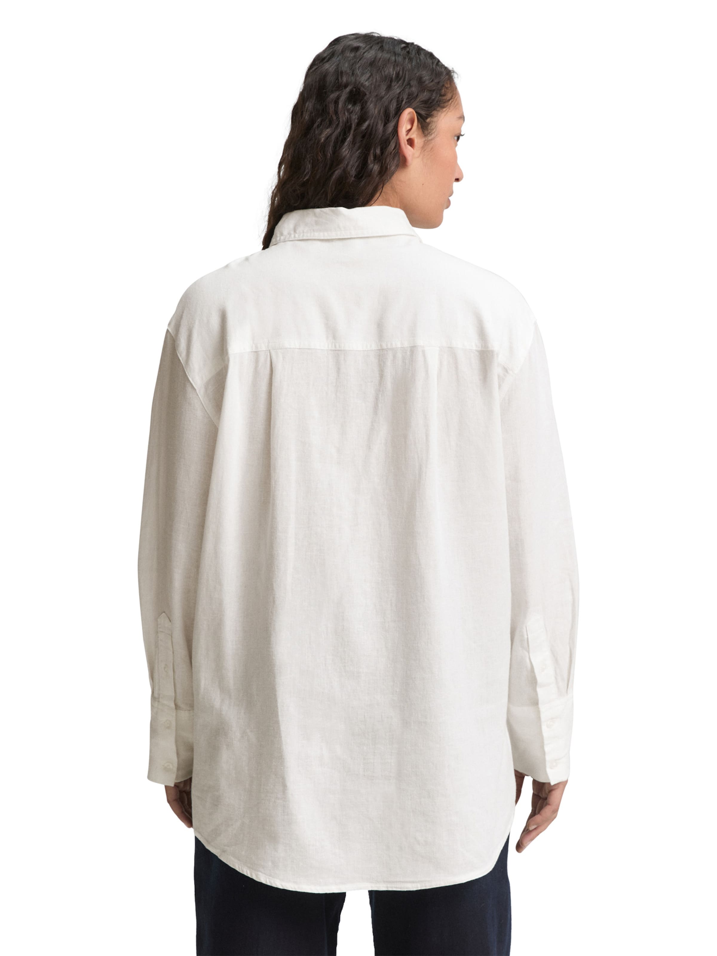 TOM TAILOR Pusero värissä valkoinen