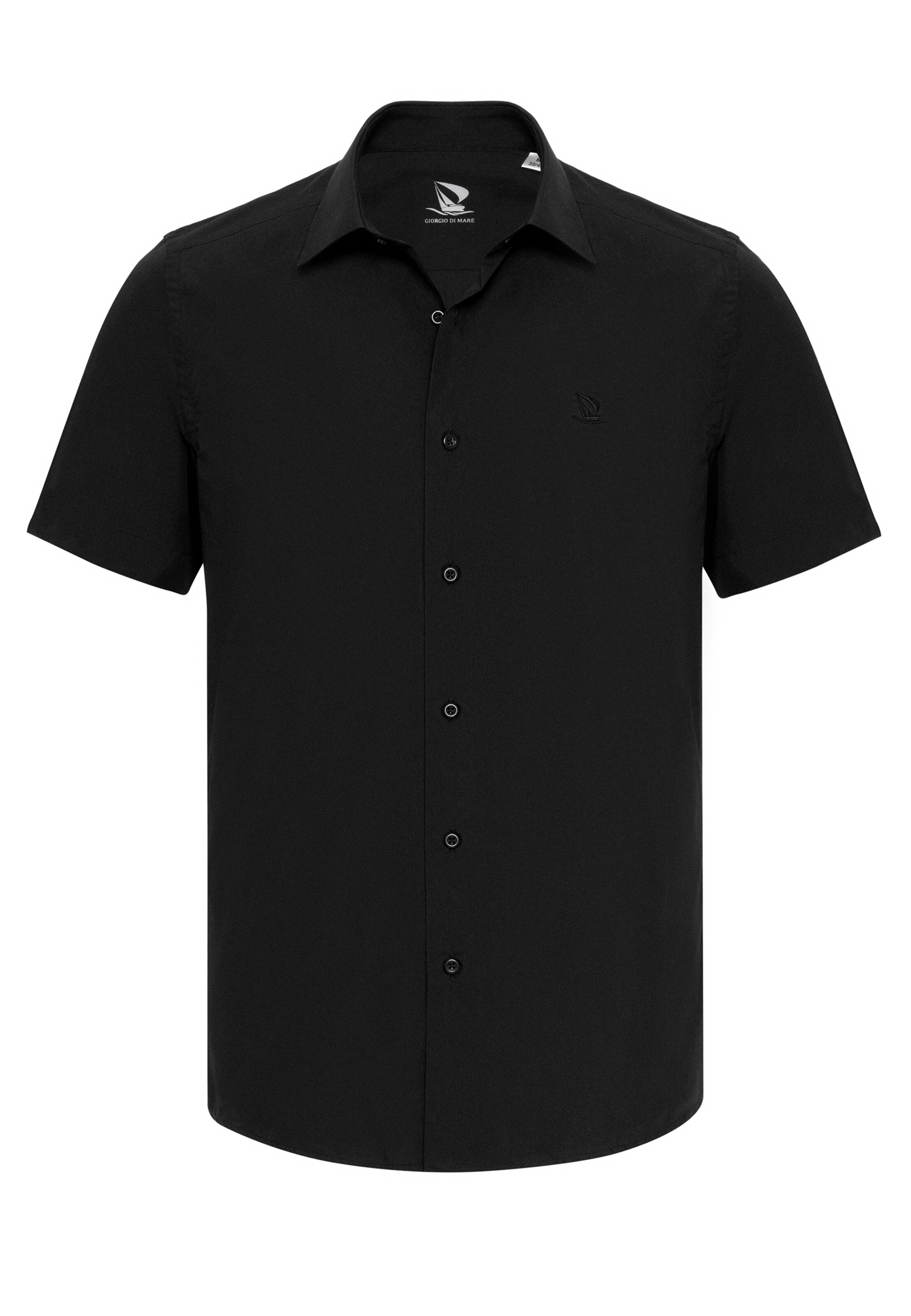 Giorgio di Mare Regular fit Ing - fekete: elől