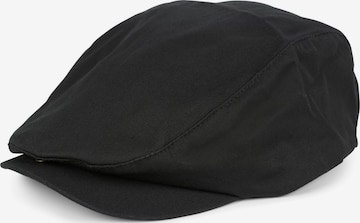 styleBREAKER Mütze 'Cabrio Cap einfarbig' in Schwarz: Vorderseite