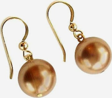 Gemshine Earrings in Gold: front