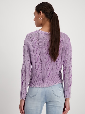 monari - Pullover em roxo