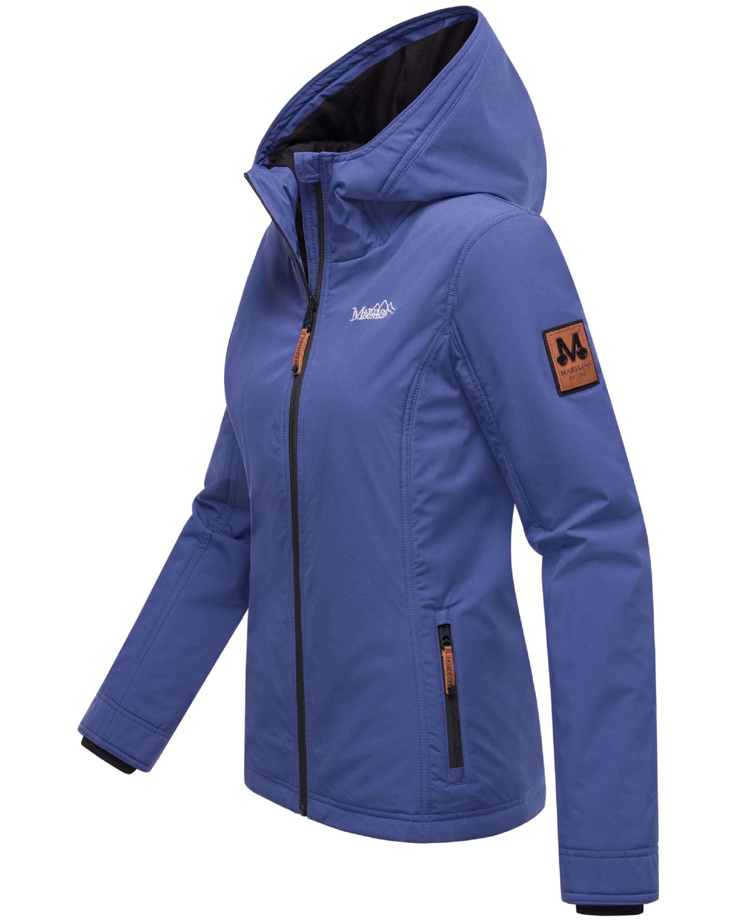 MARIKOO Between-season jacket 'Brombeere' in Purple