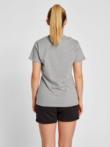 T-shirt 'Red Heavy' Hummel en gris