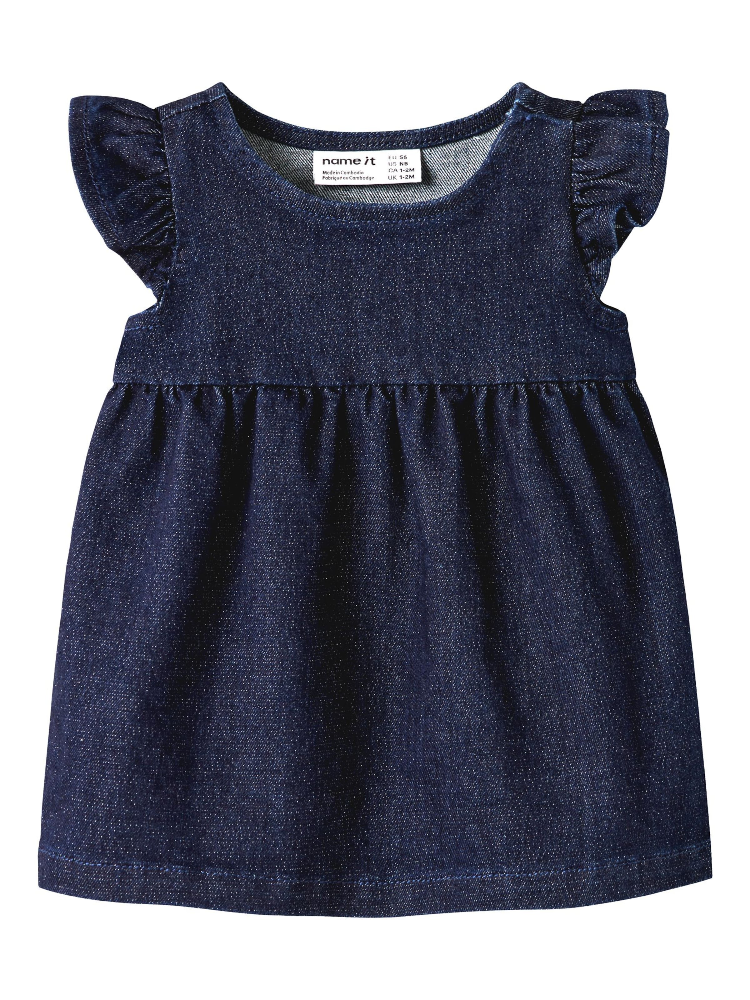 NAME IT - Vestido en azul: frente