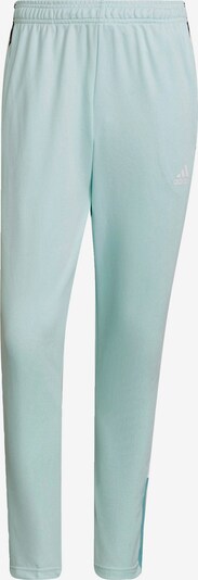 ADIDAS PERFORMANCE Pantalon de sport 'Tiro' en menthe / blanc, Vue avec produit