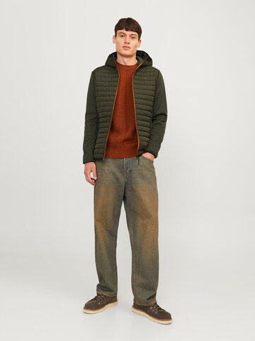 Regular fit Giacca di mezza stagione 'JJNoos' di JACK & JONES in verde
