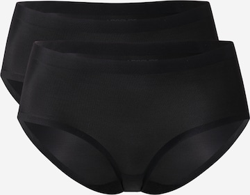 uncover by SCHIESSER Boyshorts in Black: front