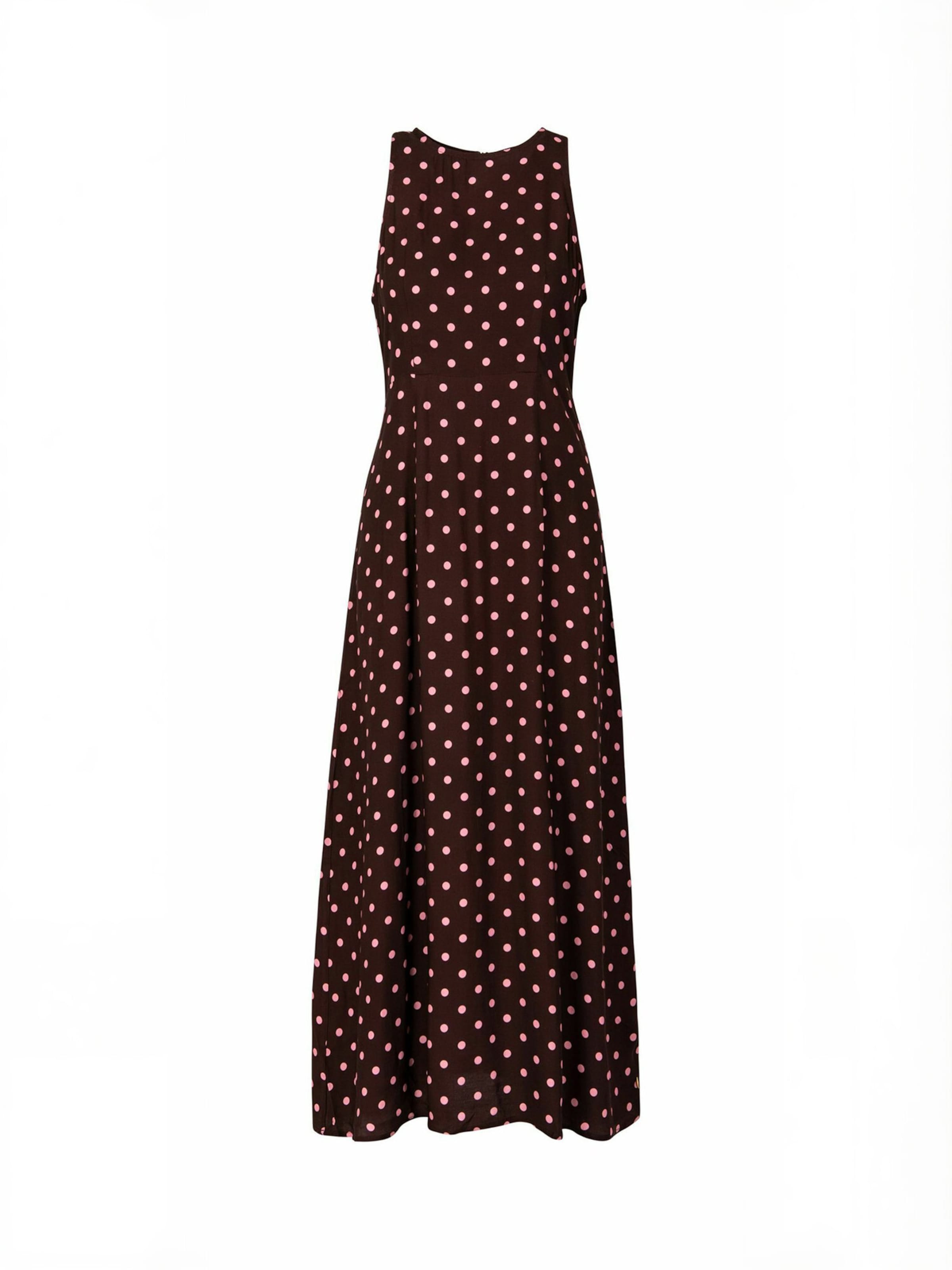 Coster Copenhagen Jurk ' Dress ' in 34 in de kleur Bruin / Pink, Productweergave
