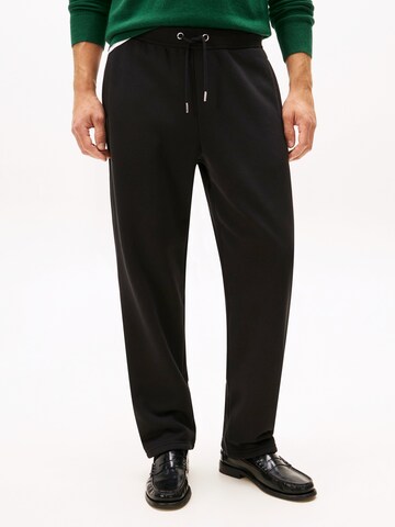 TOMMY HILFIGER Regular Byxa i svart: framsida