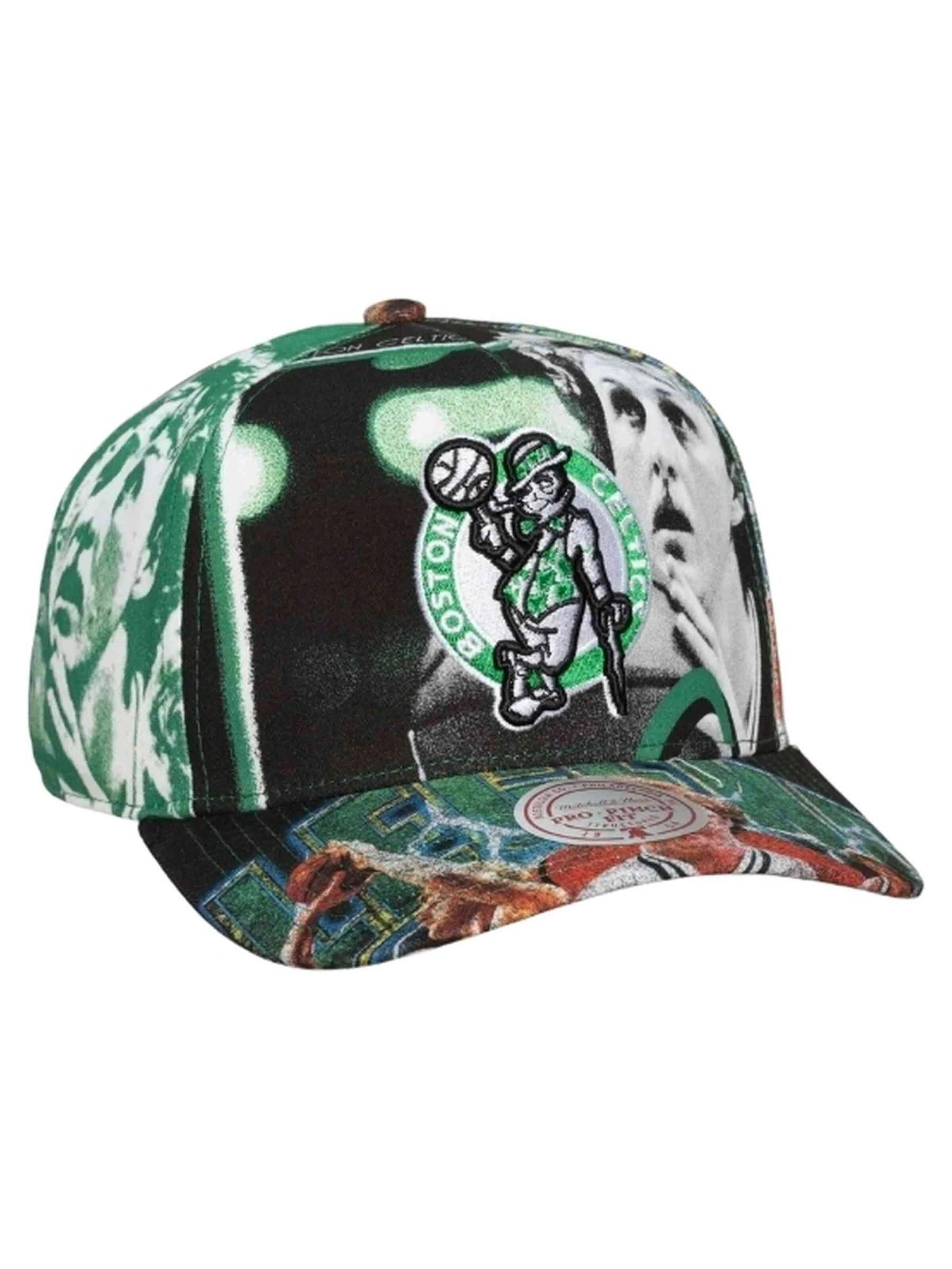 Casquette 'Gorra mitchell & ness celtics larry bird hwc my tee pro snapback' Mitchell & Ness en mélange de couleurs