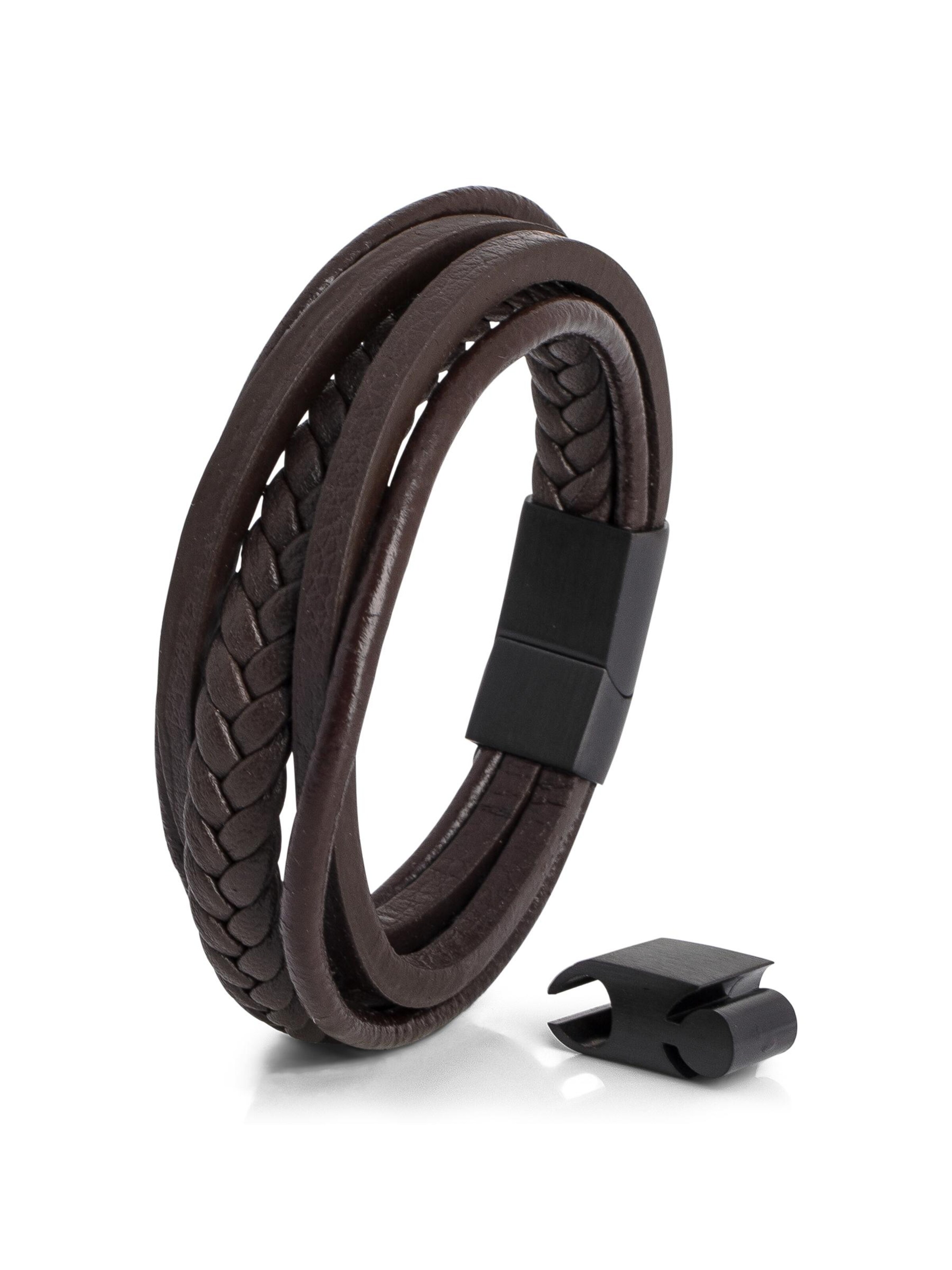 Akitsune Bracelet 'Pax' in Brown