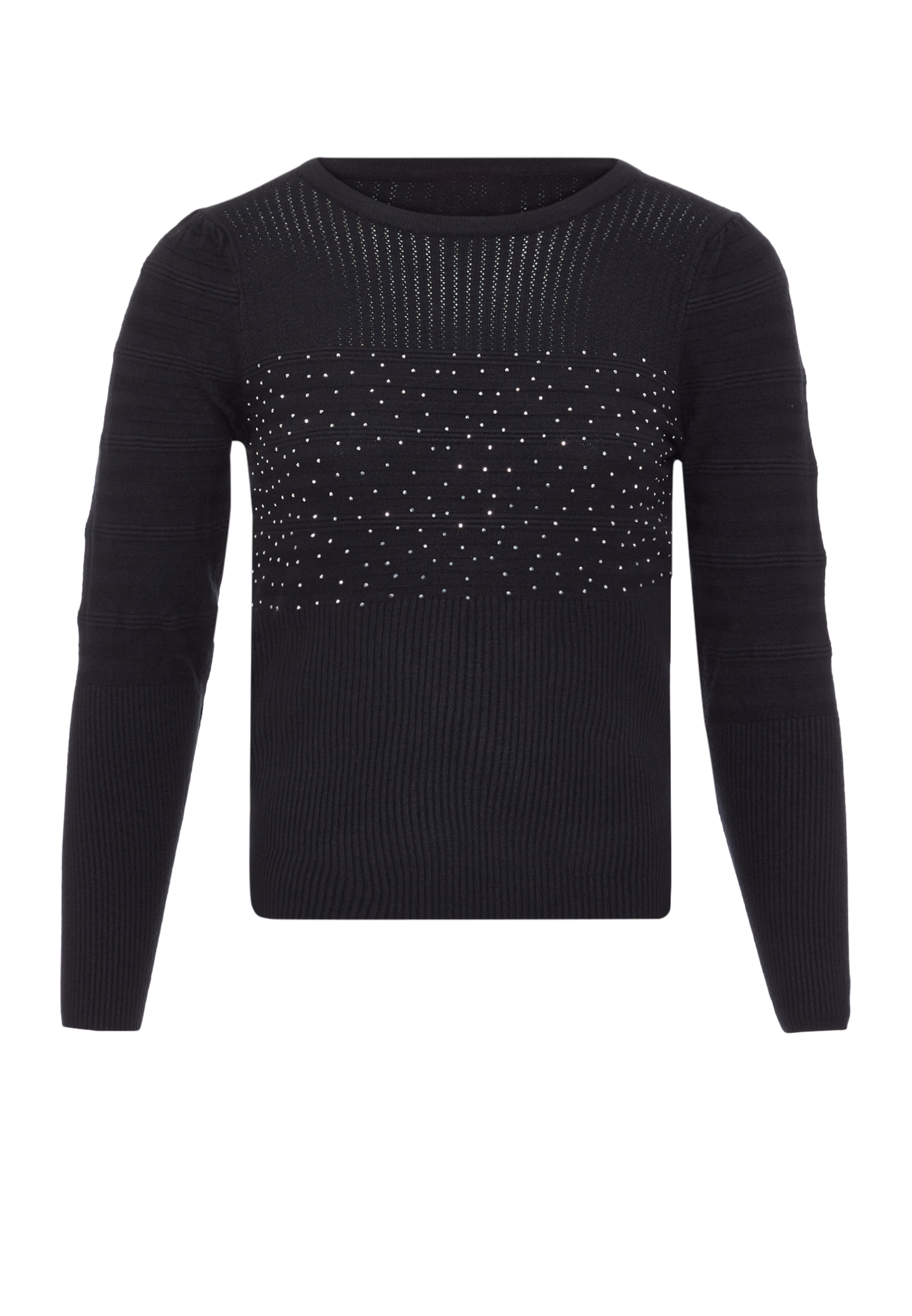 bling bling by leo Sweater in Black: front