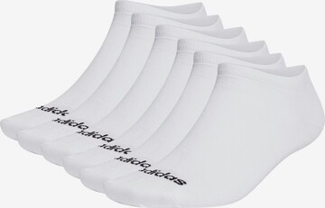 Chaussettes ADIDAS ORIGINALS en blanc : devant