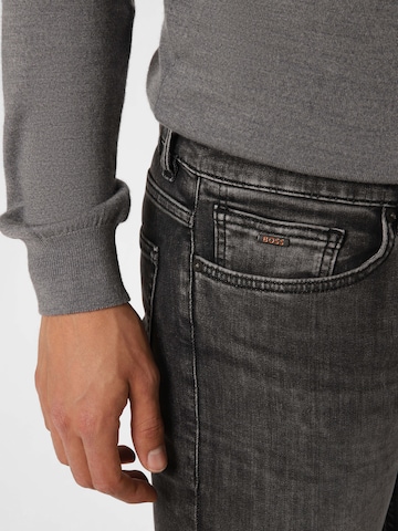 BOSS Slimfit Jeans 'Delaware' in Grau