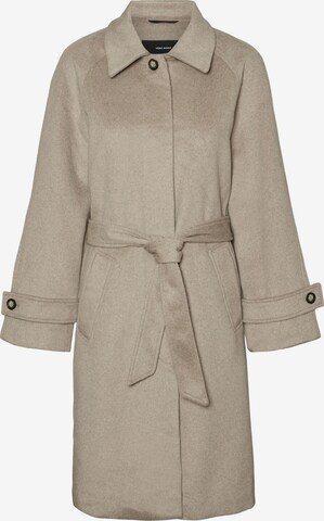 VERO MODA Between-seasons coat 'Rosemary' in Brown: front