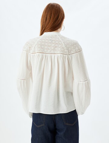 Koton Bluse in Weiß