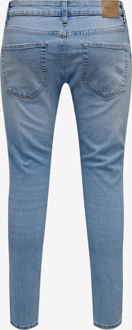 Only & Sons Slimfit Jeans 'Warp' i blå