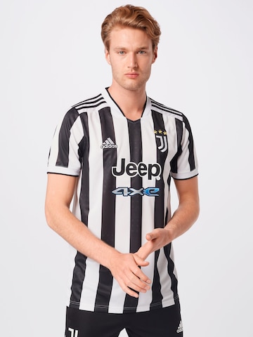 ADIDAS PERFORMANCE - Camiseta de fútbol 'Juventus Turin 21/22' en negro: frente