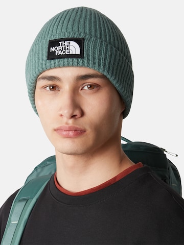 THE NORTH FACE Sports beanie in Green: front