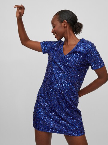 Vila Petite Cocktail Dress 'Cale' in Blue