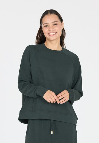 Athlecia Sports sweatshirt 'Jacey' in Green: front