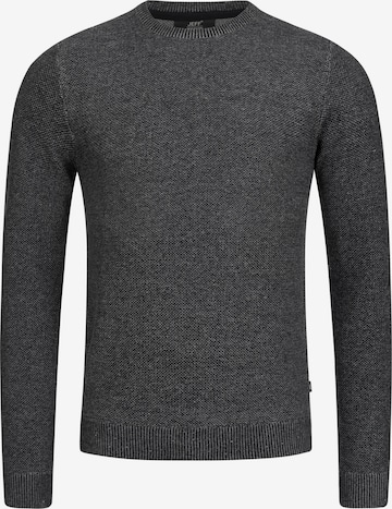 JEFF Trui ' Crespo ' in Zwart: voorkant