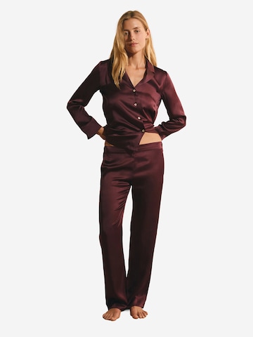 Pantaloncini da pigiama 'Pearly' di ETAM in rosso