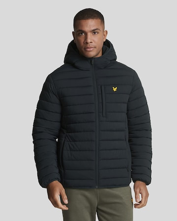 Veste mi-saison Lyle & Scott en bleu : devant