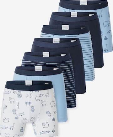 SCHIESSER Unterhose '95/5' in Blau: Vorderseite