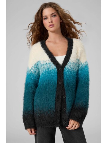 GUESS Strickjacke in Grün: Vorderseite