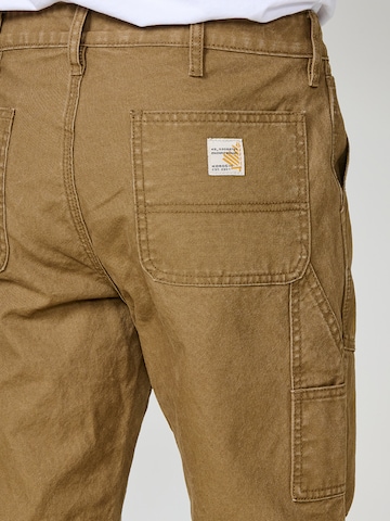 Regular Pantalon cargo KOROSHI en marron