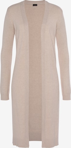 LAURA SCOTT Strickjacke in Beige: Vorderseite