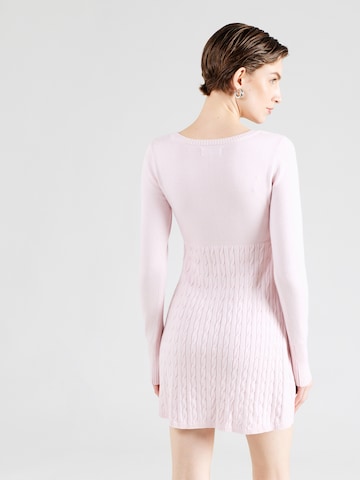 HOLLISTERPletena haljina - roza boja