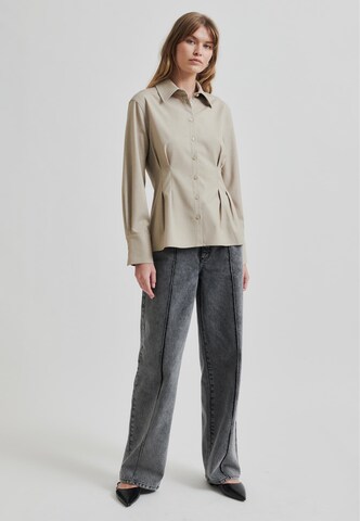 Camicia da donna di SECOND FEMALE in beige