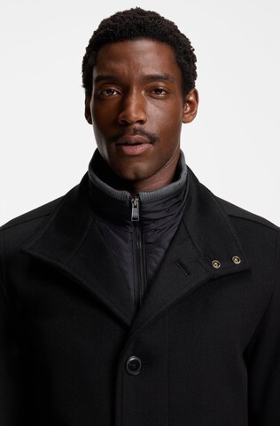 BOSS Between-Seasons Coat in Black