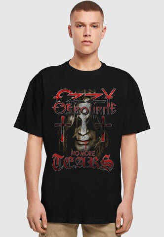 Merchcode Shirt 'Ozzy Osbourne - No More Tears' in Black: front