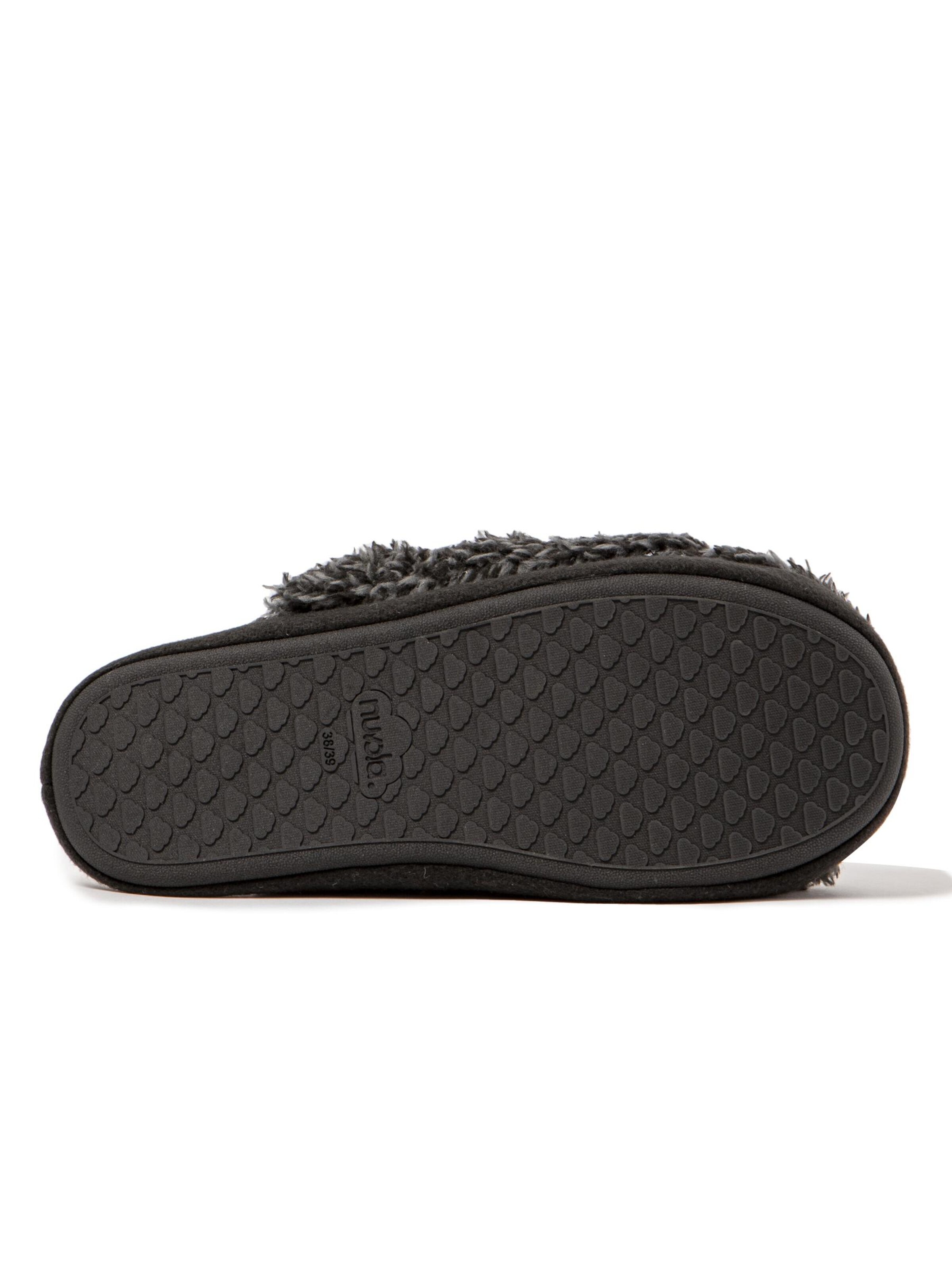 Nuvola. Slipper 'Zueco Cloud Polar' in Black