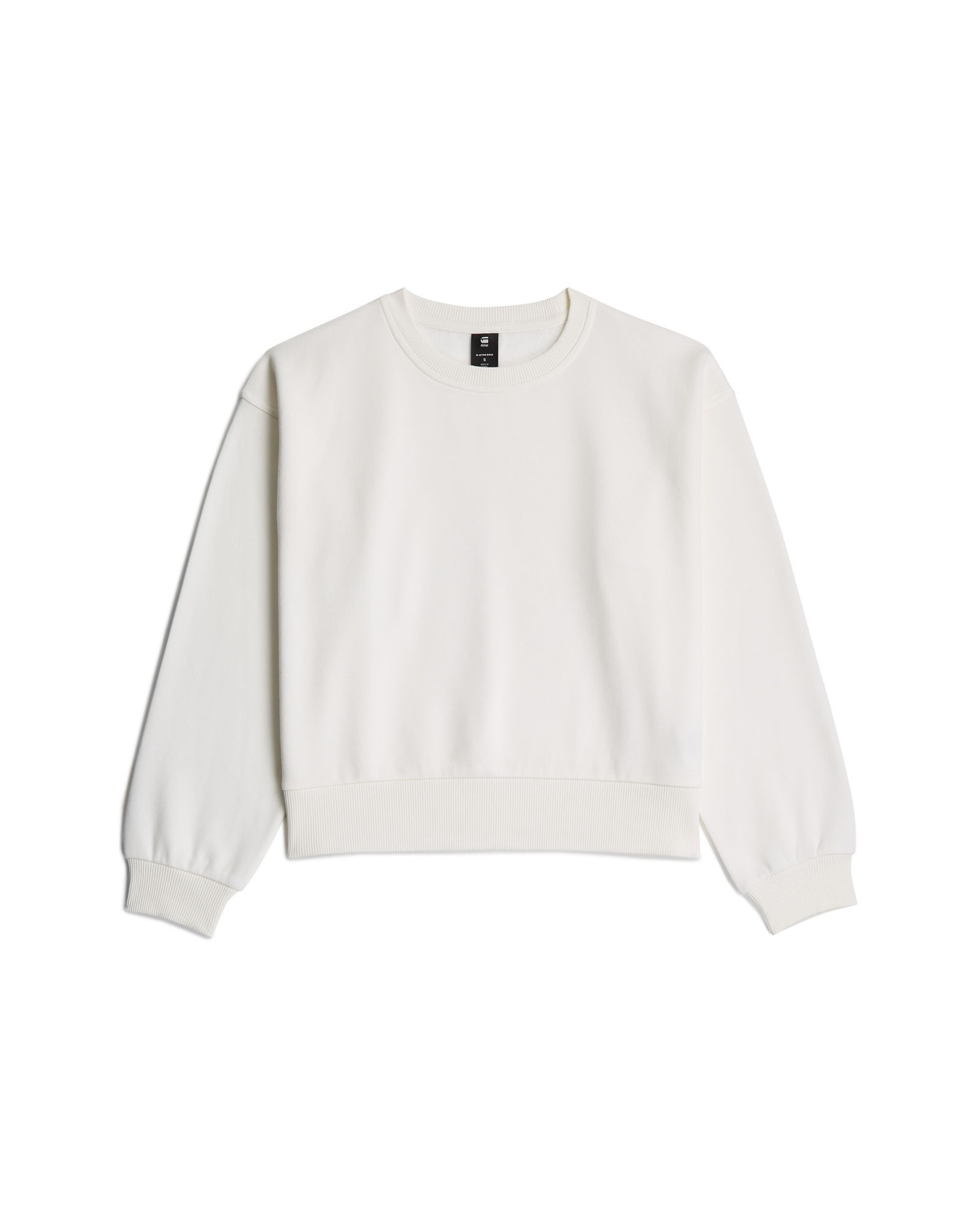 Sweat-shirt 'Premium Core' G-STAR en blanc : devant