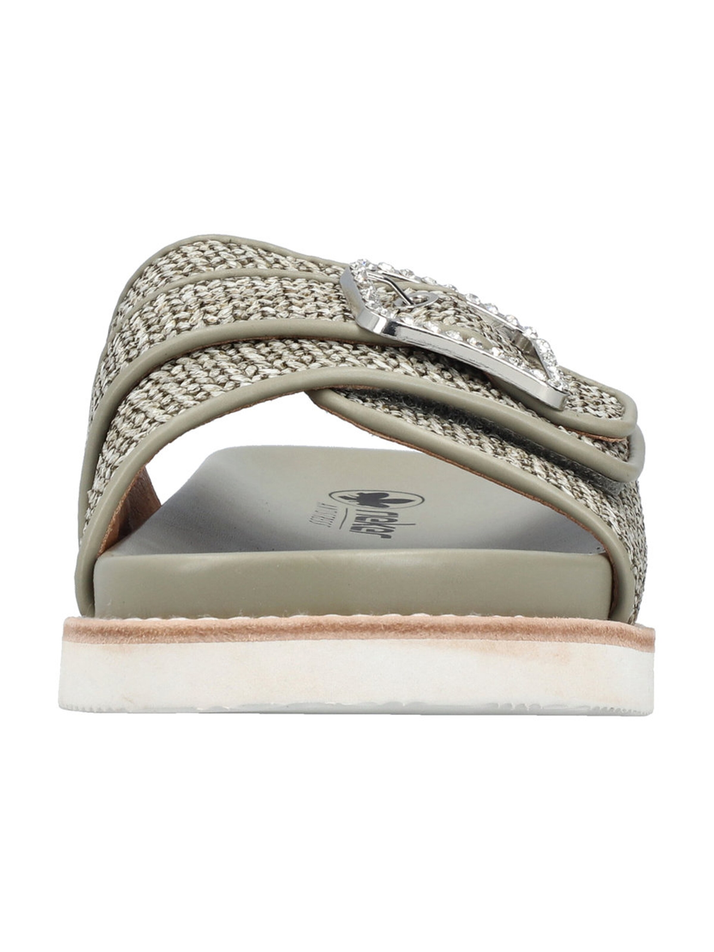 Rieker Pantofle – zelená