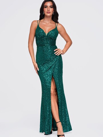 Ombre - Vestido de noche en verde