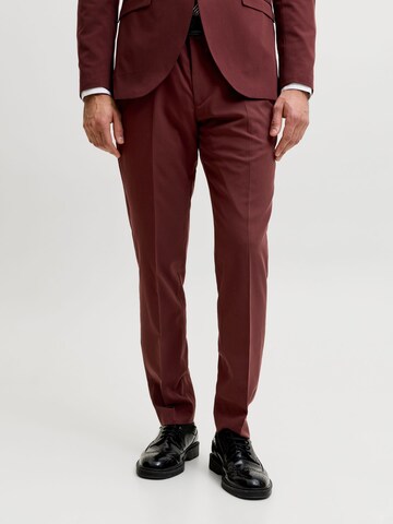 JACK & JONES Slimfit Hose    'FRANCO ' in Lila: Vorderseite