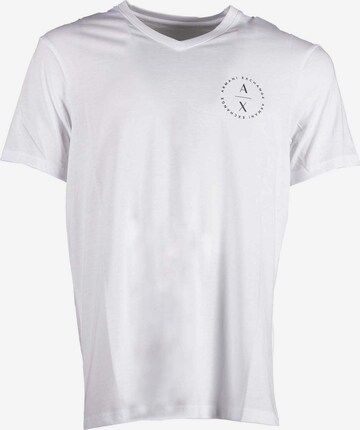 T-Shirt ARMANI EXCHANGE en blanc : devant
