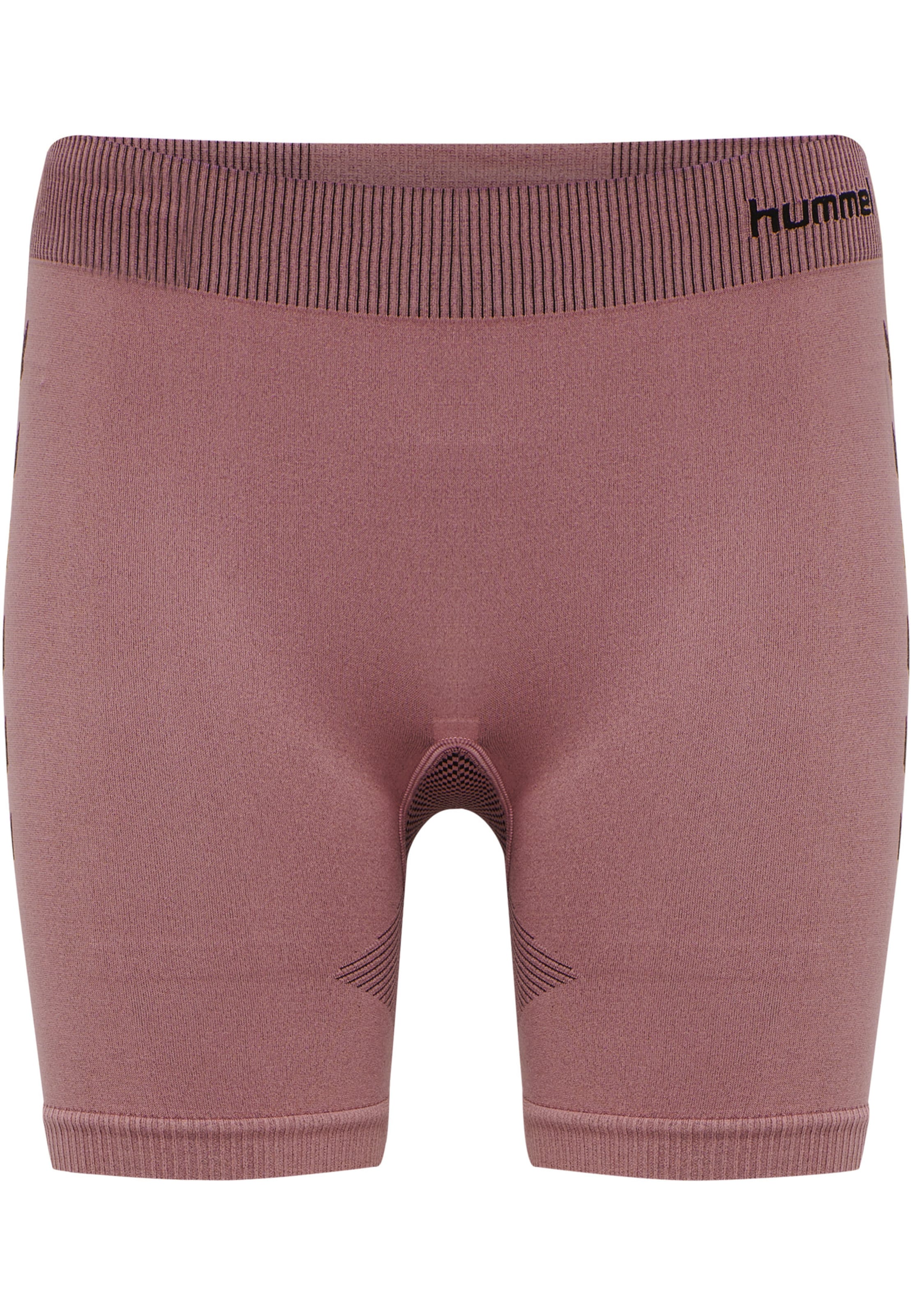 Hummel Skinny Funktionsbukser 'First' i pink: forside
