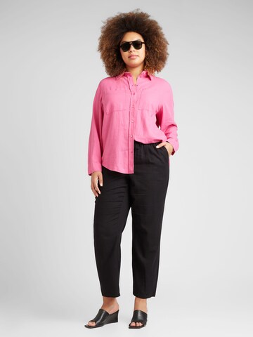 ONLY Carmakoma Blouse 'CARO' in Pink