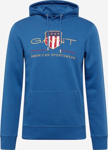 GANT Regular fit Sweatshirt in Blue: front