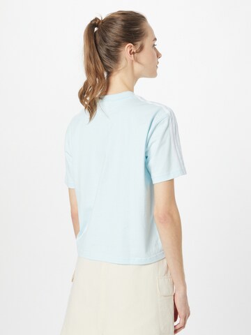 T-shirt 'Adicolor Classics Poplin Back Loose' ADIDAS ORIGINALS en bleu