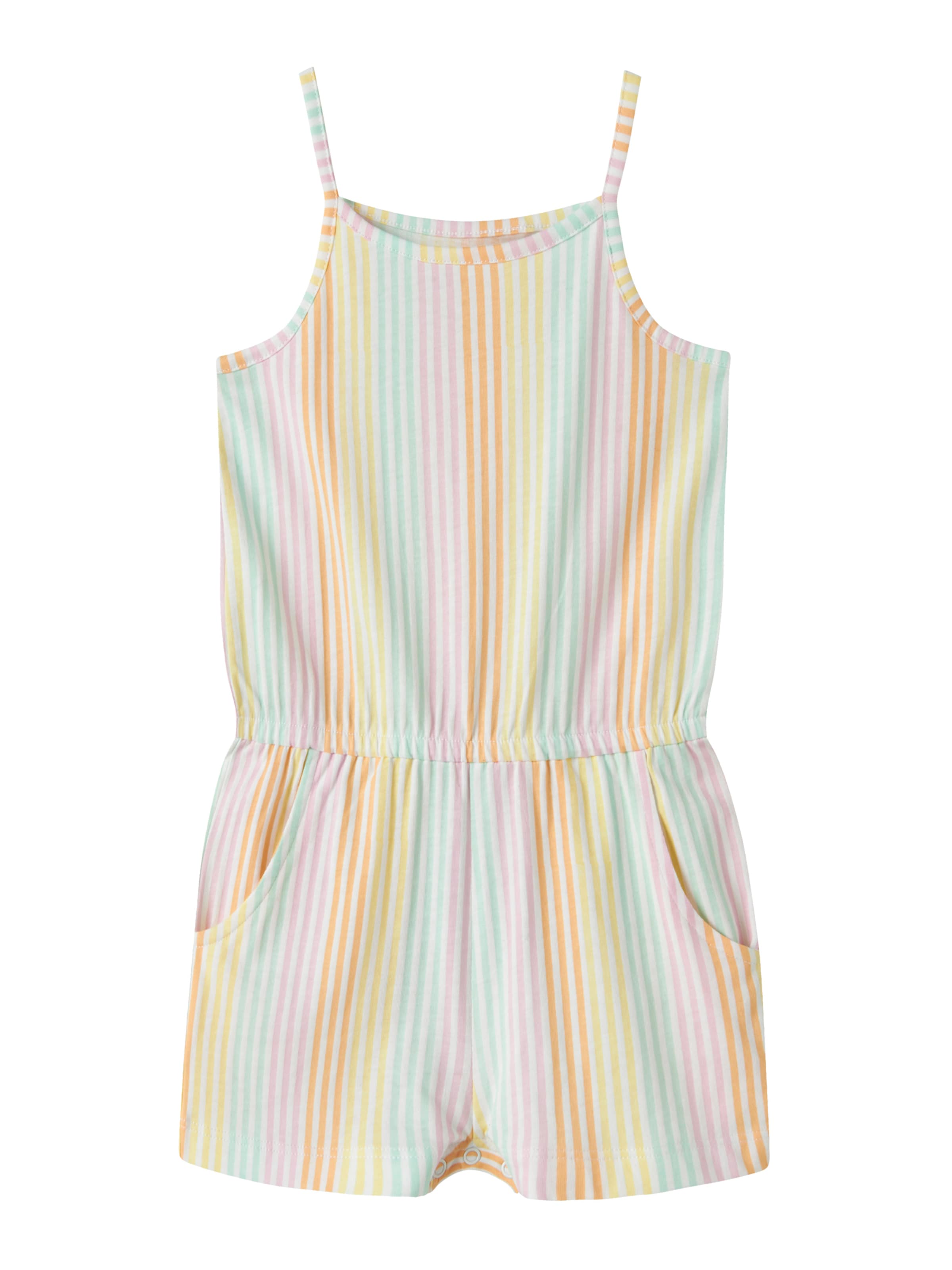 Tuta 'NMFVIGGA' di NAME IT in bianco: frontale