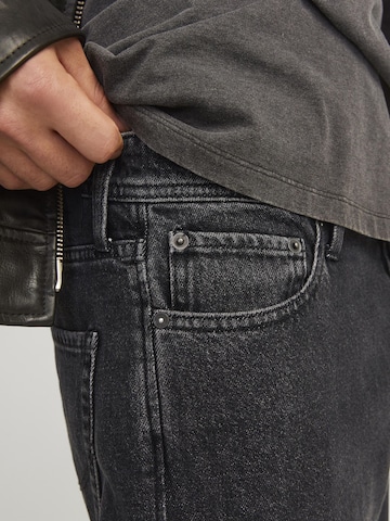 JACK & JONES Loosefit Τζιν 'JJIEDDIE JJORIGINAL SQ 737' σε μαύρο
