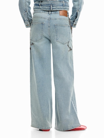 Desigual Regular Jeans in Blau