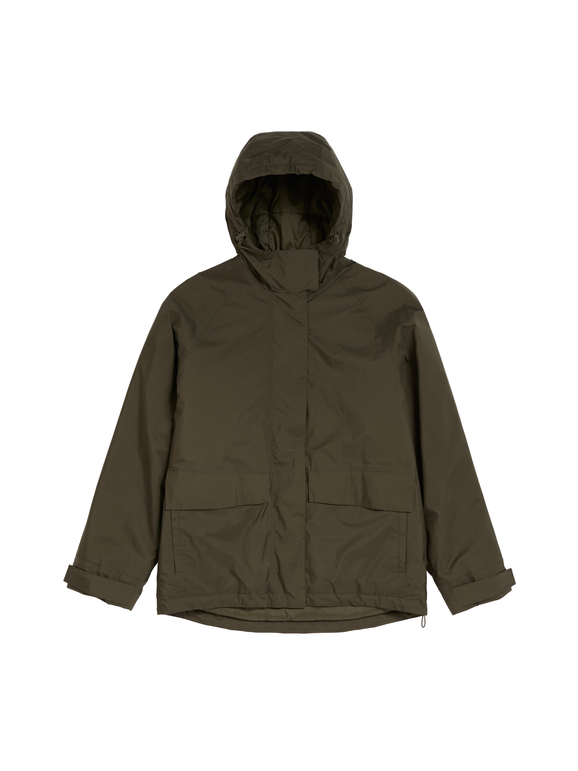 Seasalt Cornwall Välikausitakki 'Portheras' värissä vihreä: etupuoli